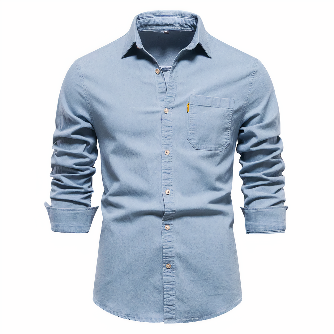 JOVAN - Chemise en denim pour homme