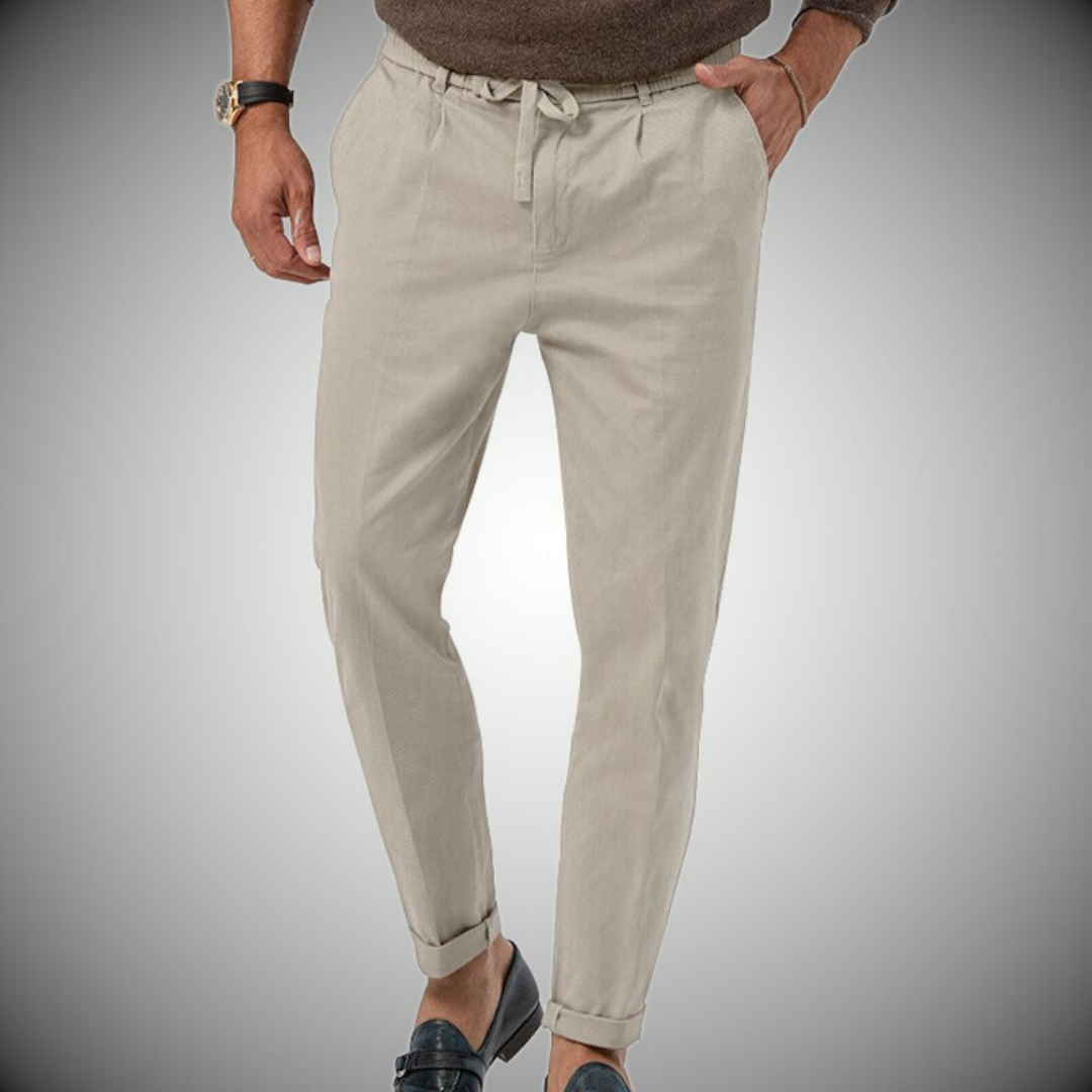 Rico - Pantalon Hommes Linen