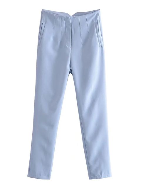 ALY - Pantalon femme taille haute