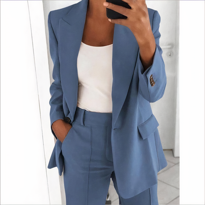 GRETCHEN - Ensemble blazer avec veste et pantalon