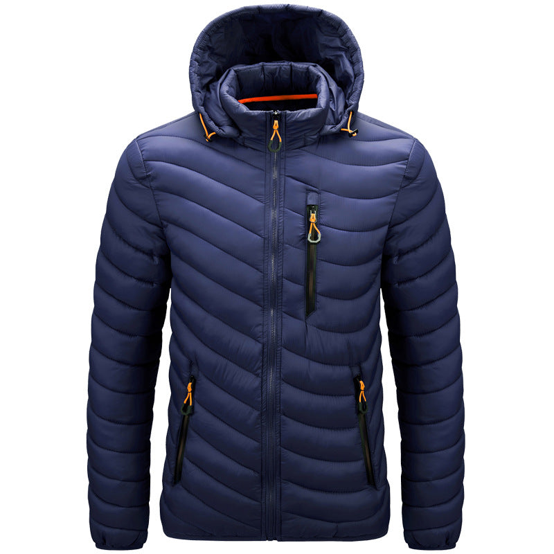 Veste matelassée légère à capuche pour hommes - Sverre