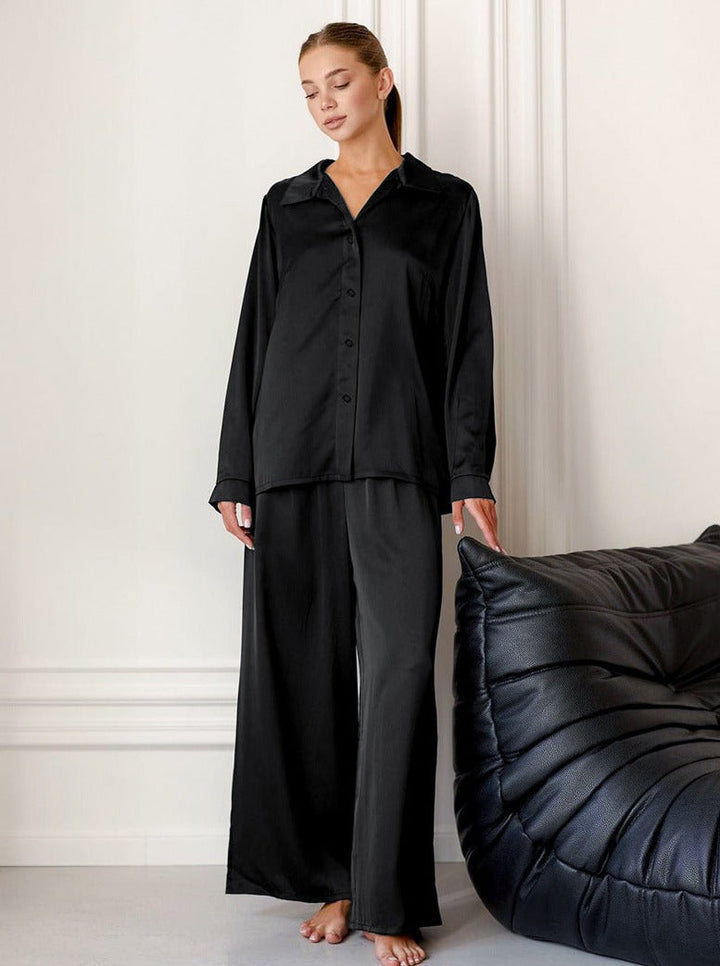 Lorenza - Pyjama élégant avec blouse et pantalon