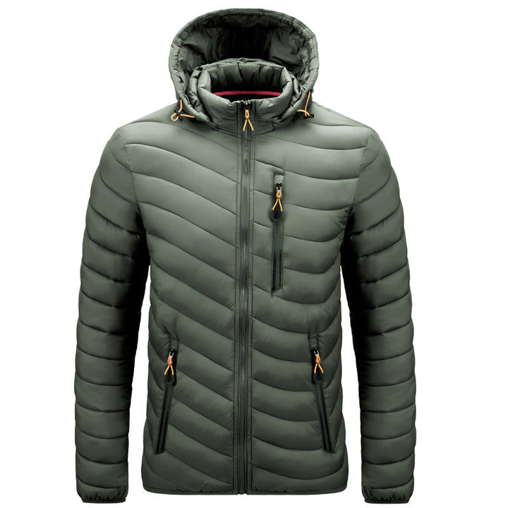 Veste matelassée légère à capuche pour hommes - Sverre