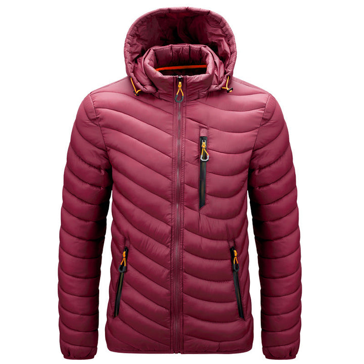 Veste matelassée légère à capuche pour hommes - Sverre