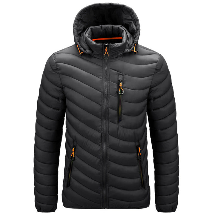 Veste matelassée légère à capuche pour hommes - Sverre