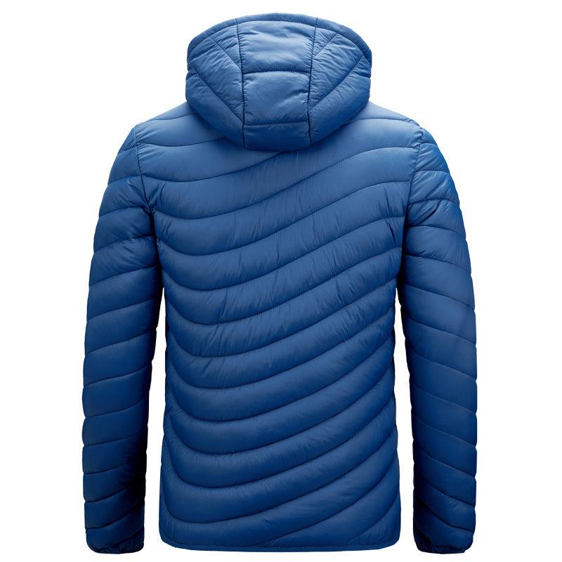 Veste matelassée légère à capuche pour hommes - Sverre