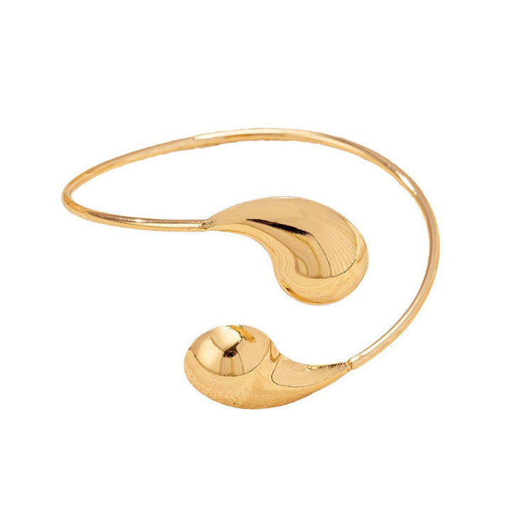 Bracelet femme minimaliste avec goutte scintillante - Lunaria