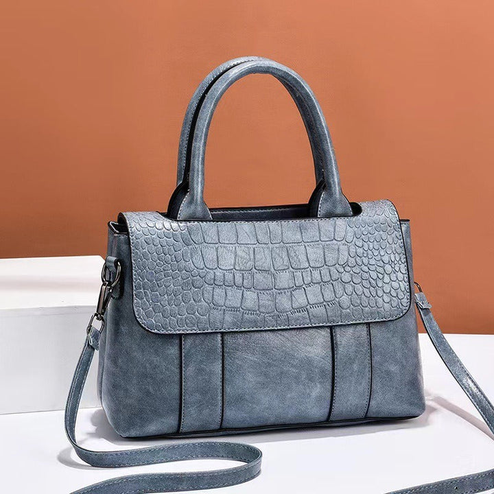 Sac à main effet cuir gaufré pour femme avec style structuré - Camila