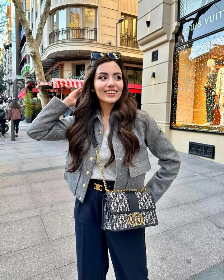 Veste Chic à Simple Boutonnage pour Femme