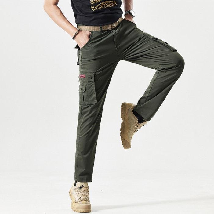 Jask - Pantalon Cargo Homme Fashion Sportif