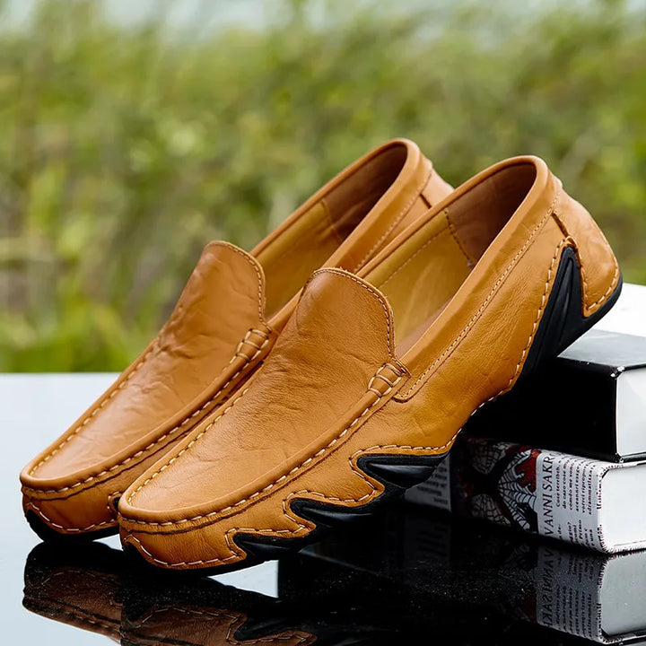 Mocassins en cuir de haute qualité pour hommes