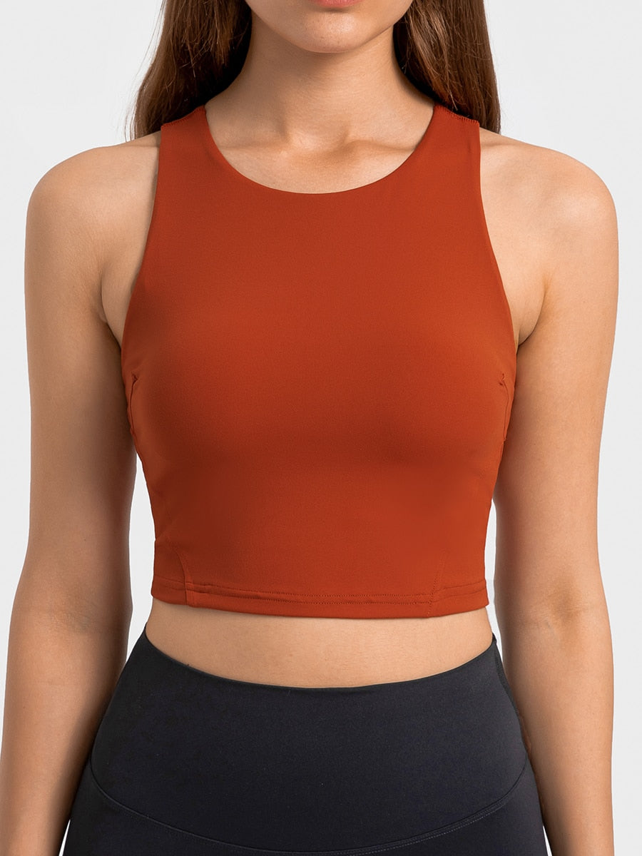 Cerstin Tshirt - Haut sportif avec soutien-gorge intégré