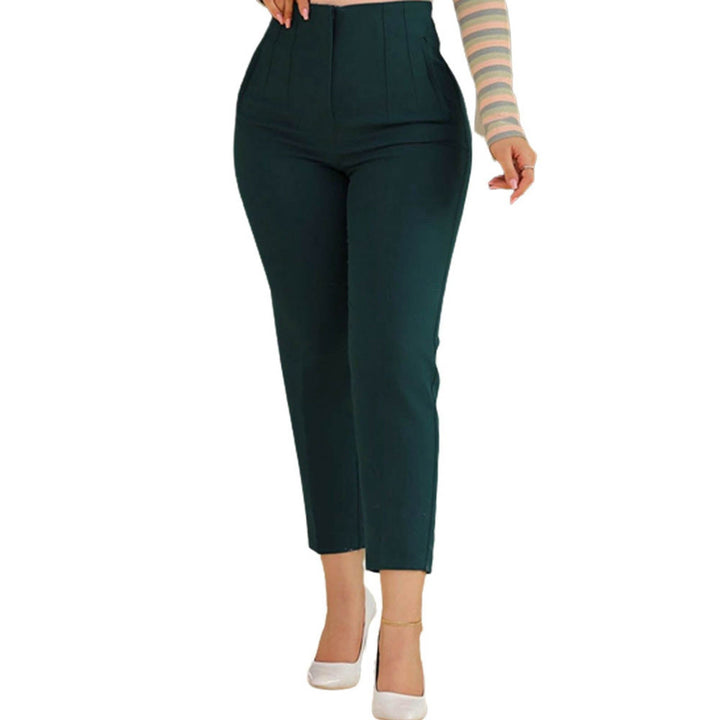 Allegra Hose - Pantalon femme taille haute slim pour un look élégant