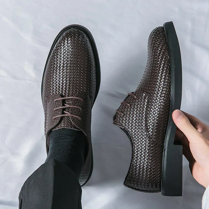 Oxfords en cuir de haute qualité pour hommes