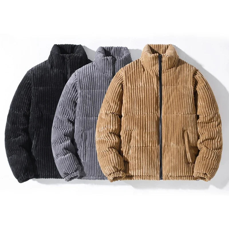 Veste en velours côtelé molletonné - Dennis