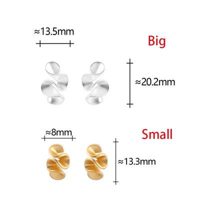 Boucles Clous Fleurs Or 18K Et Argent Sterling Collection Édition Limitée