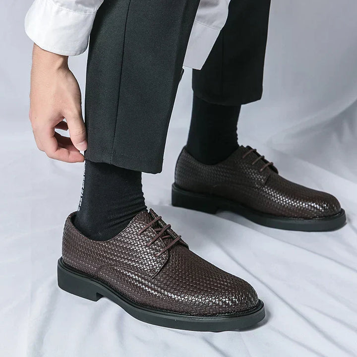 Oxfords en cuir de haute qualité pour hommes