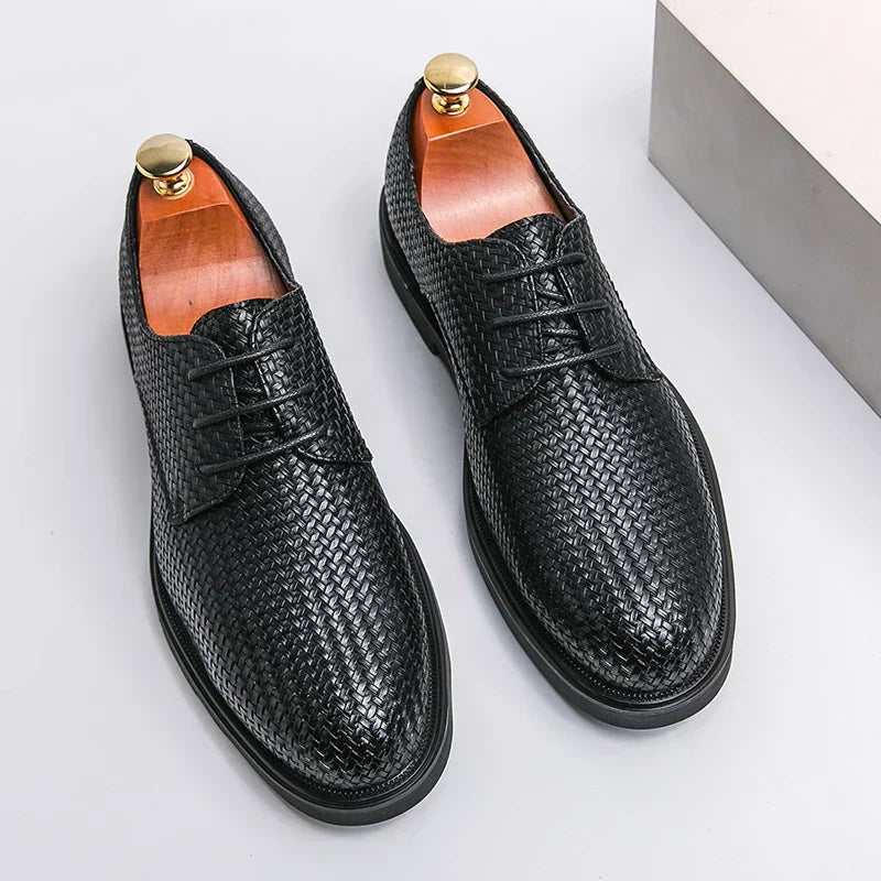 Oxfords en cuir de haute qualité pour hommes