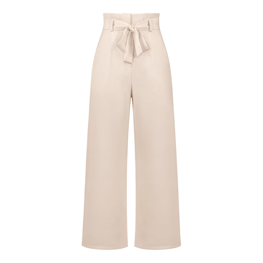 Delaila - Pantalon en lin léger et souple pour femmes, disponible en plusieurs couleurs