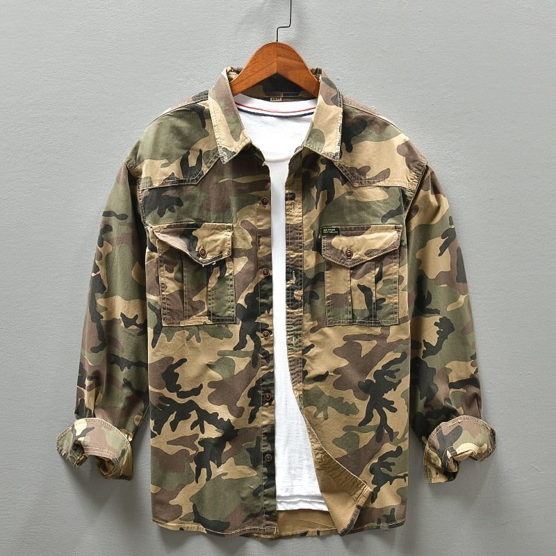 Brandon Woerley - Chemise camo