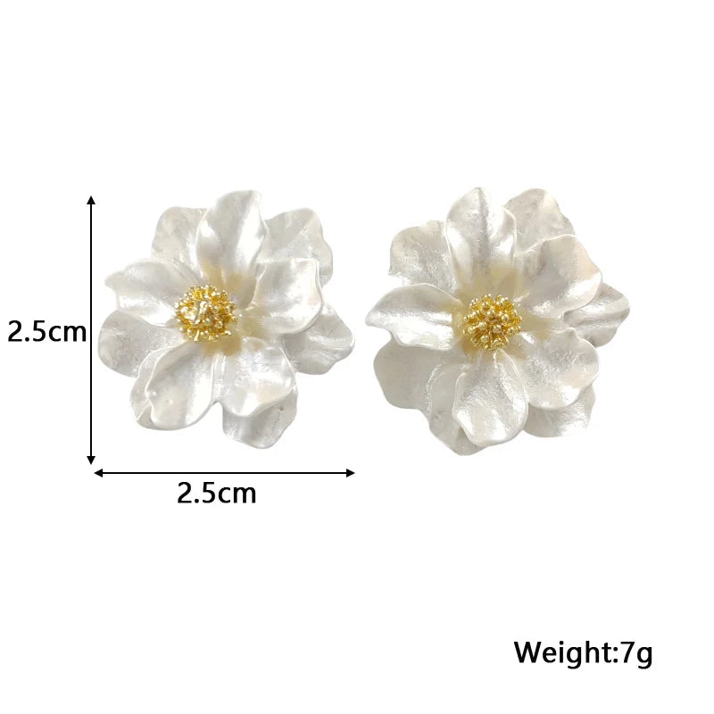 Opal Collection Clous Fleurs Acrylique Blanc Exclusif