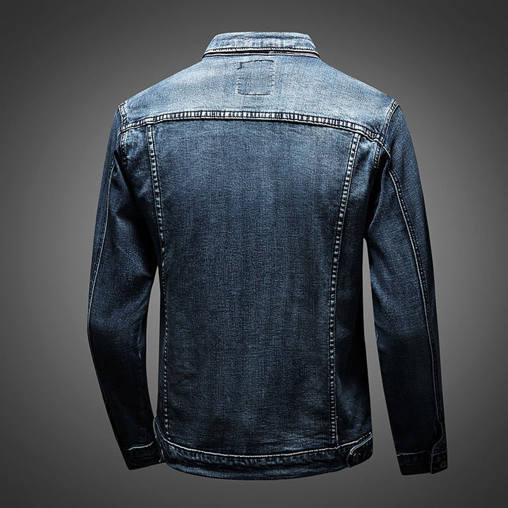 Veste en jean bleu héritage