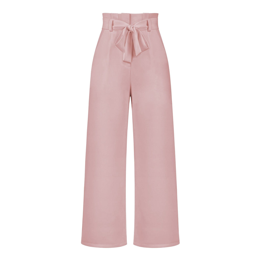 Delaila - Pantalon en lin léger et souple pour femmes, disponible en plusieurs couleurs