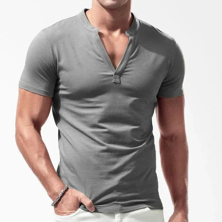 Recon - T-shirt Henley en coton