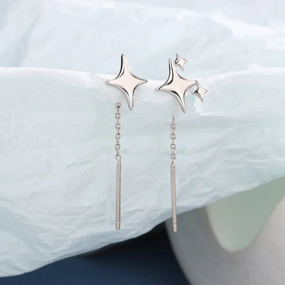 Boucles Argent Sterling Etoile Limité