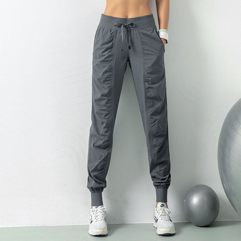 Pantalon de jogging Bertilda - Pantalon confortable à la cheville pour femmes : Décontracté et sportif