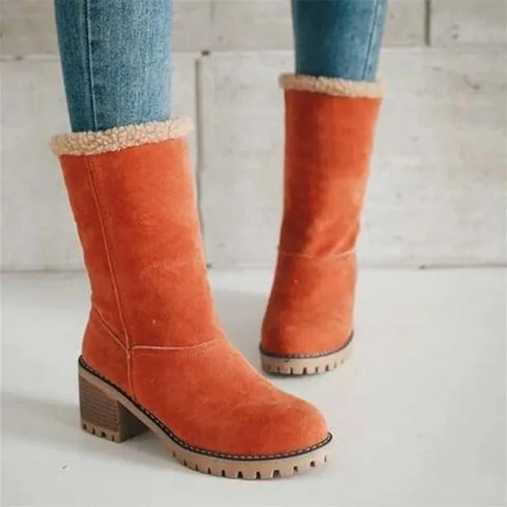 Yacinta - Bottes en cuir chaudes et imperméables