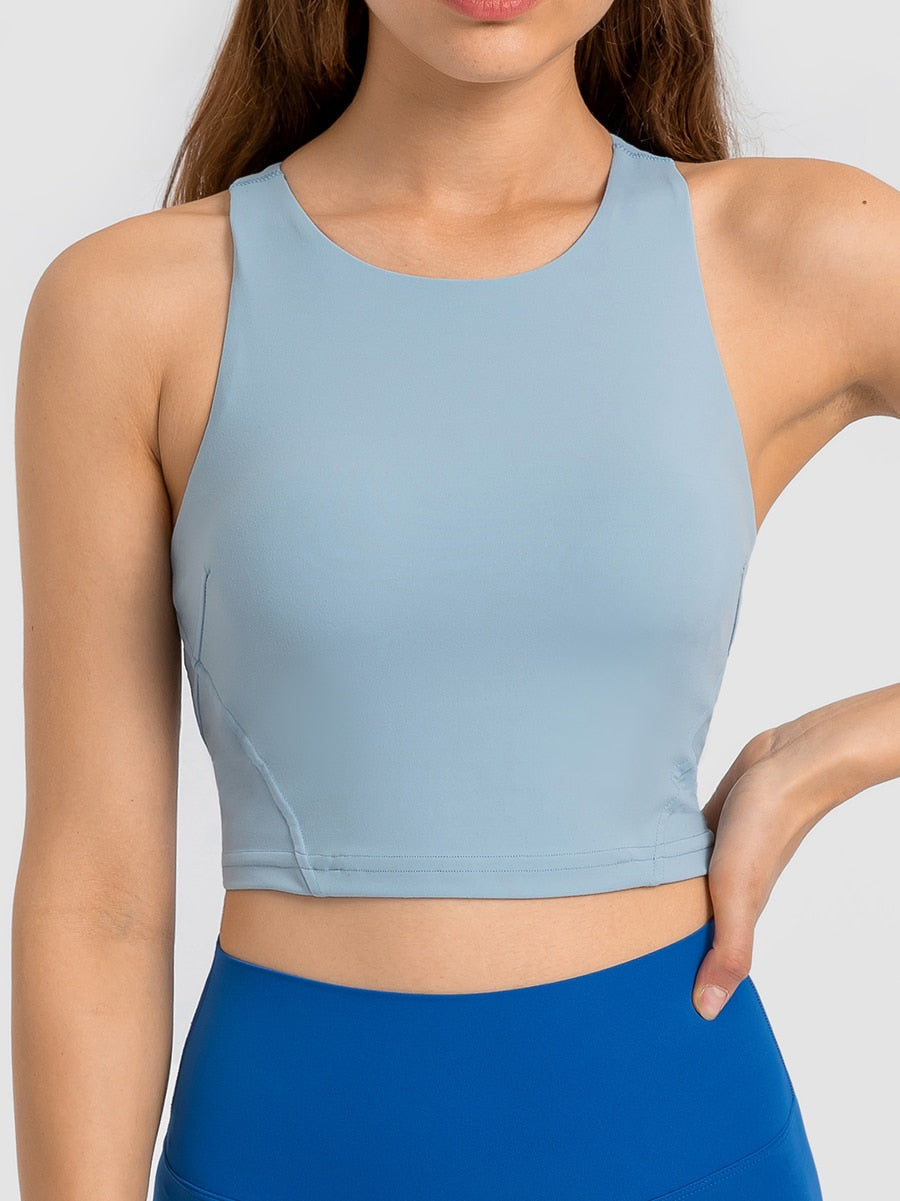 Cerstin Tshirt - Haut sportif avec soutien-gorge intégré