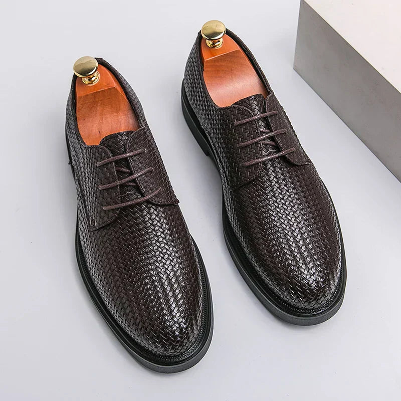 Oxfords en cuir de haute qualité pour hommes