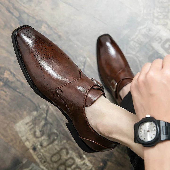 Chaussures de costume en cuir pour hommes de haute qualité