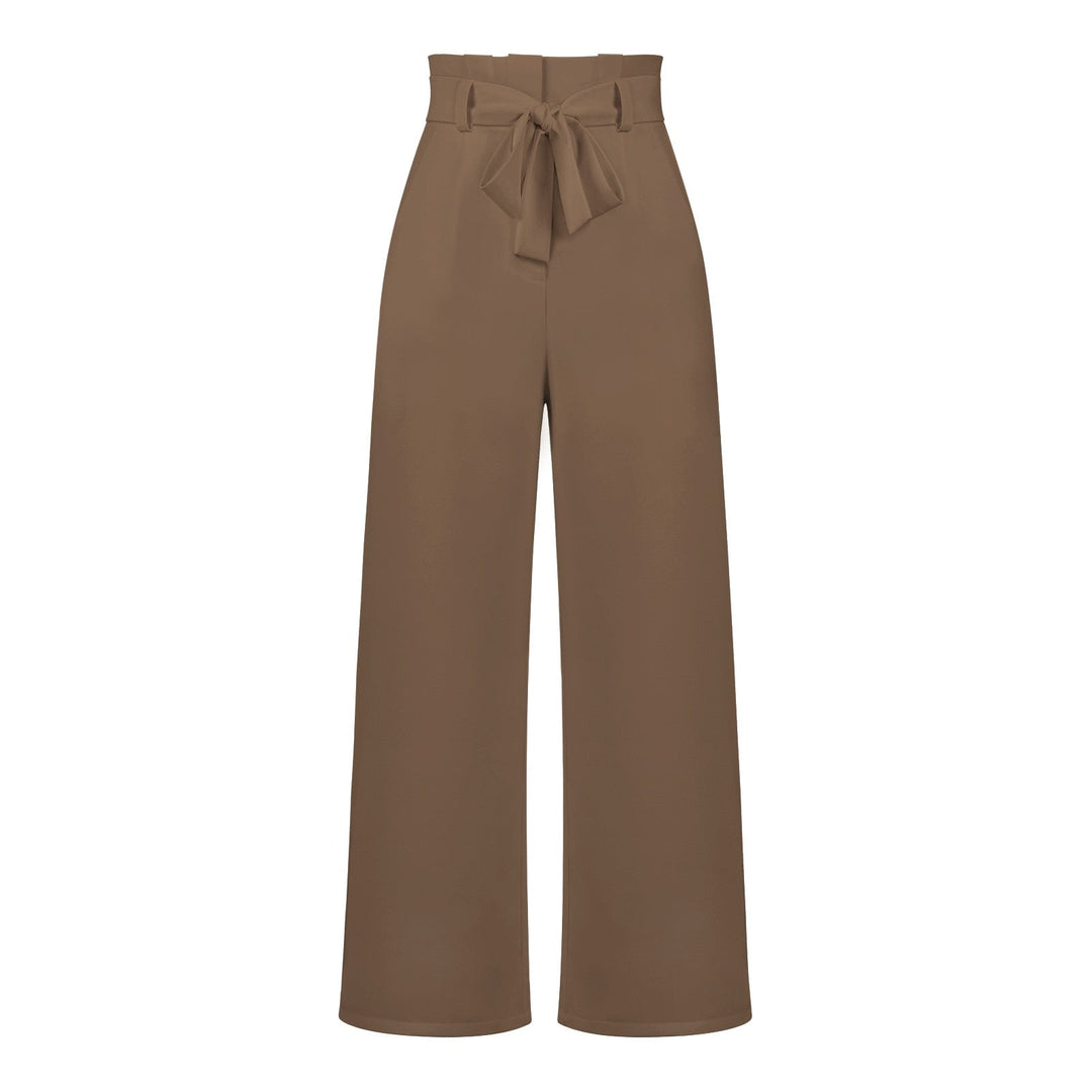 Delaila - Pantalon en lin léger et souple pour femmes, disponible en plusieurs couleurs