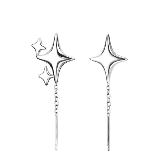 Boucles Argent Sterling Etoile Limité