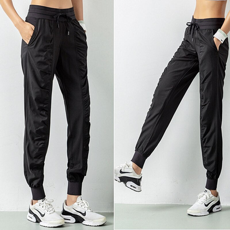 Pantalon de jogging Bertilda - Pantalon confortable à la cheville pour femmes : Décontracté et sportif