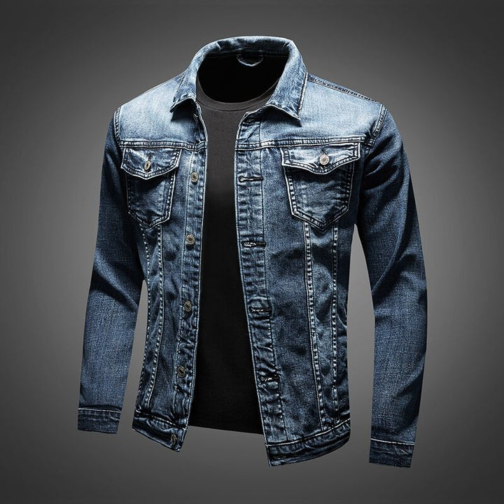 Veste en jean bleu héritage