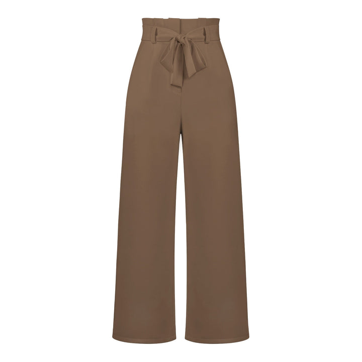 Delaila - Pantalon en lin léger et souple pour femmes, disponible en plusieurs couleurs