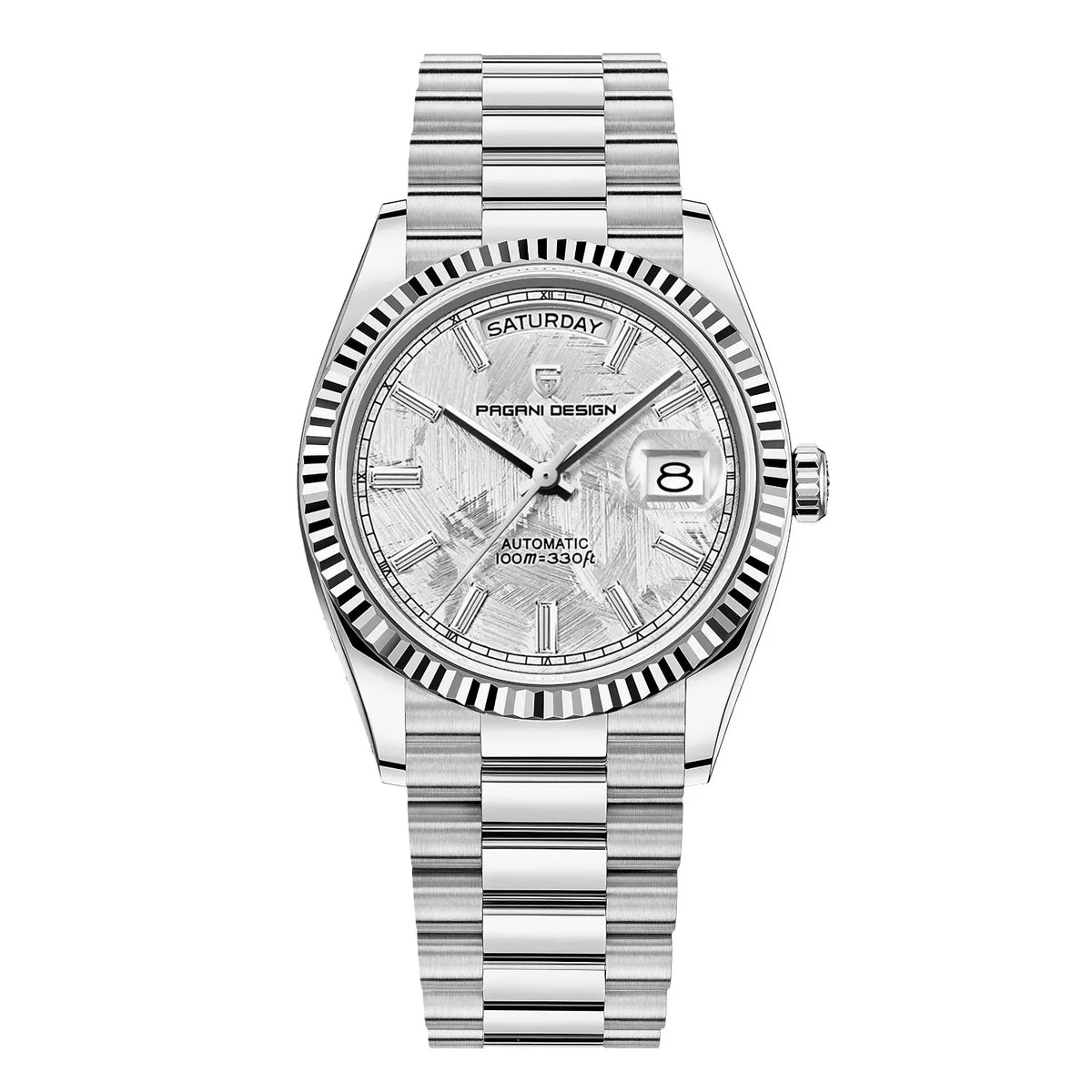 Montre Analogique Classique Avec Bracelet Métal Haut de Gamme en Acier Inoxydable Pour Élégance Quotidienne