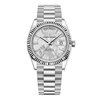 Montre Analogique Classique Avec Bracelet Métal Haut de Gamme en Acier Inoxydable Pour Élégance Quotidienne
