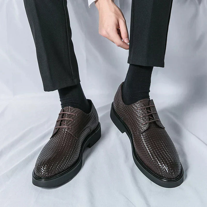 Oxfords en cuir de haute qualité pour hommes