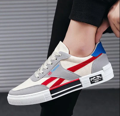 Ady - Chaussures en toile décontractées pour hommes, confortables au quotidien