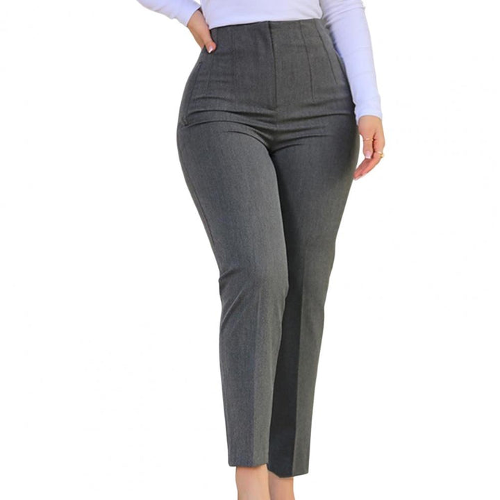 Allegra Hose - Pantalon femme taille haute slim pour un look élégant