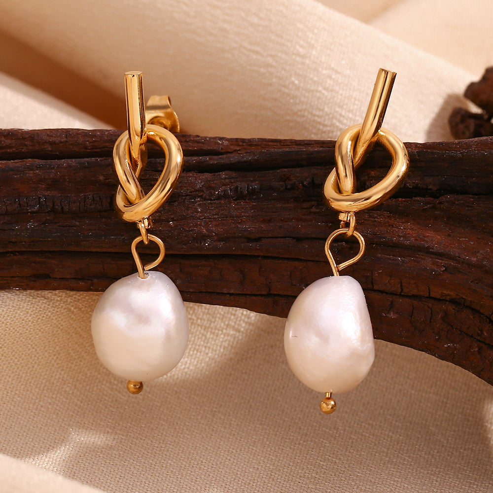 Boucles d'oreilles en perles