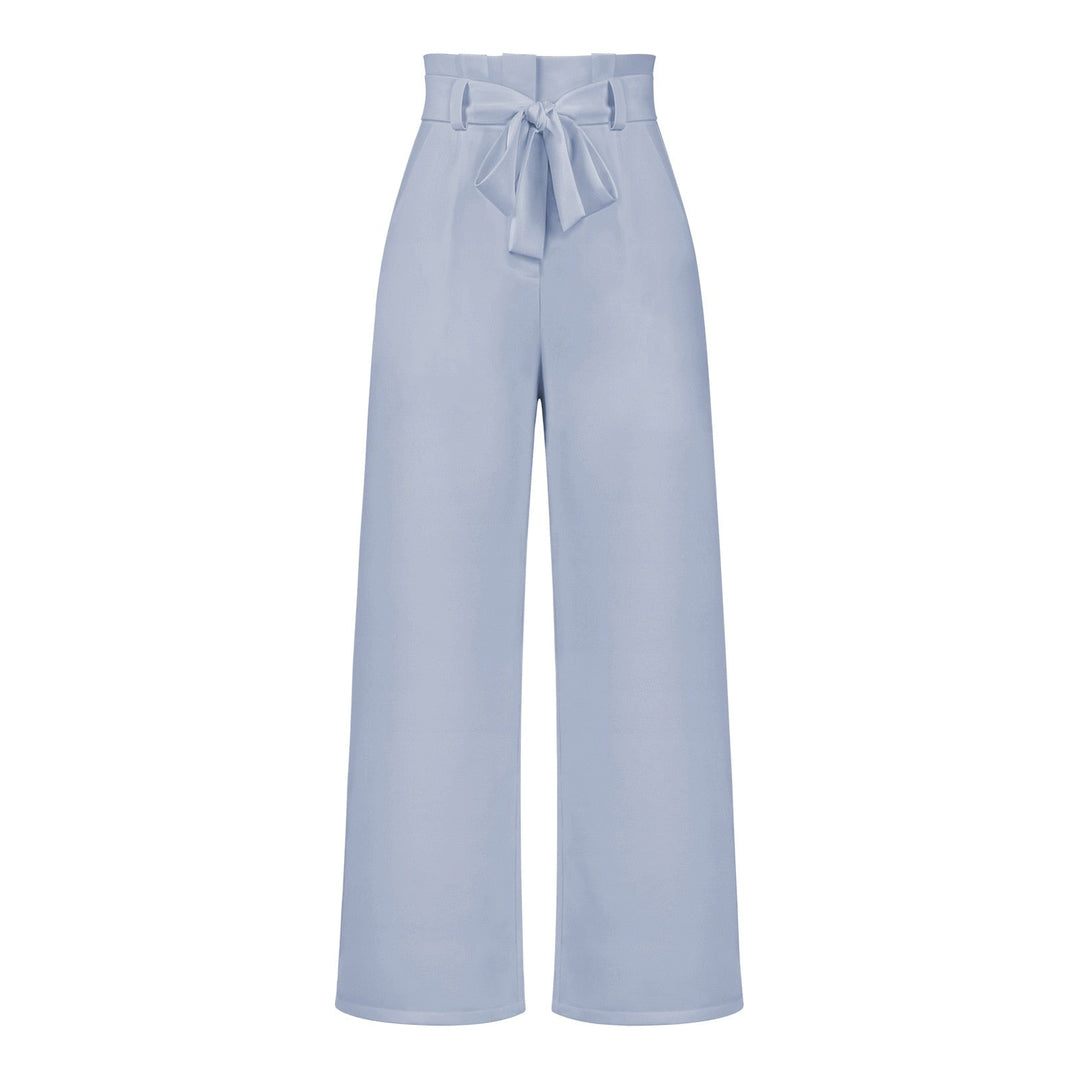 Delaila - Pantalon en lin léger et souple pour femmes, disponible en plusieurs couleurs