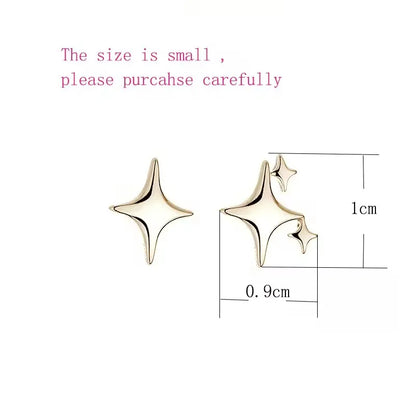 Boucles Argent Sterling Etoile Limité
