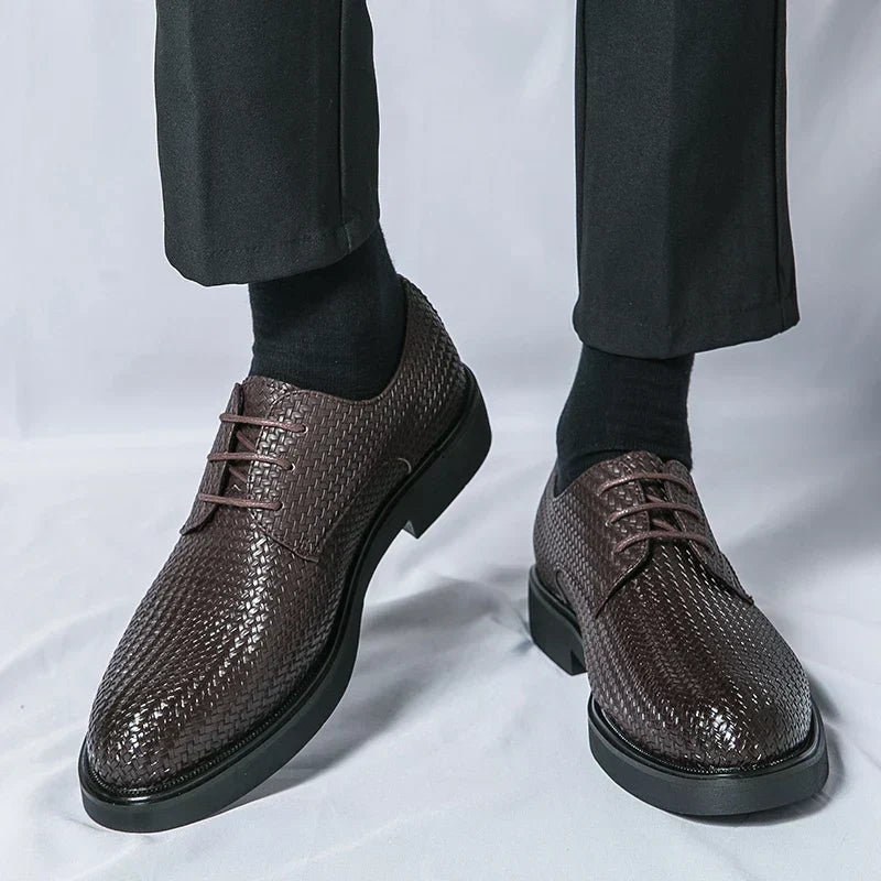 Oxfords en cuir de haute qualité pour hommes