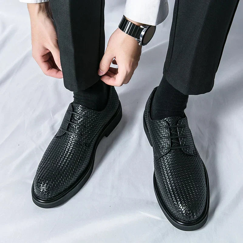 Oxfords en cuir de haute qualité pour hommes