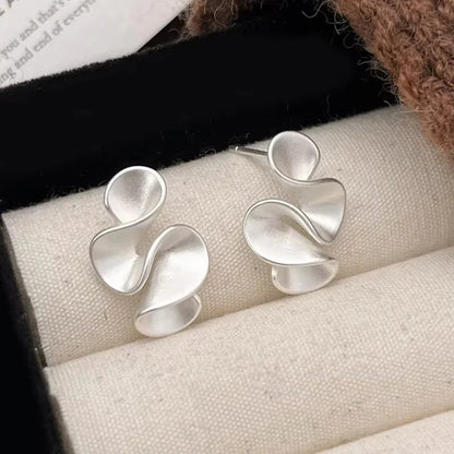 Boucles Clous Fleurs Or 18K Et Argent Sterling Collection Édition Limitée